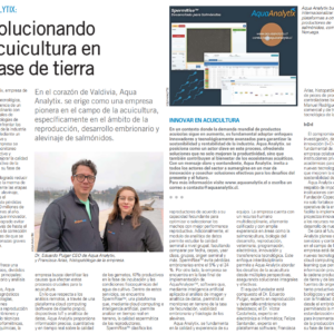 ¡Aqua Analytix en El Mercurio!